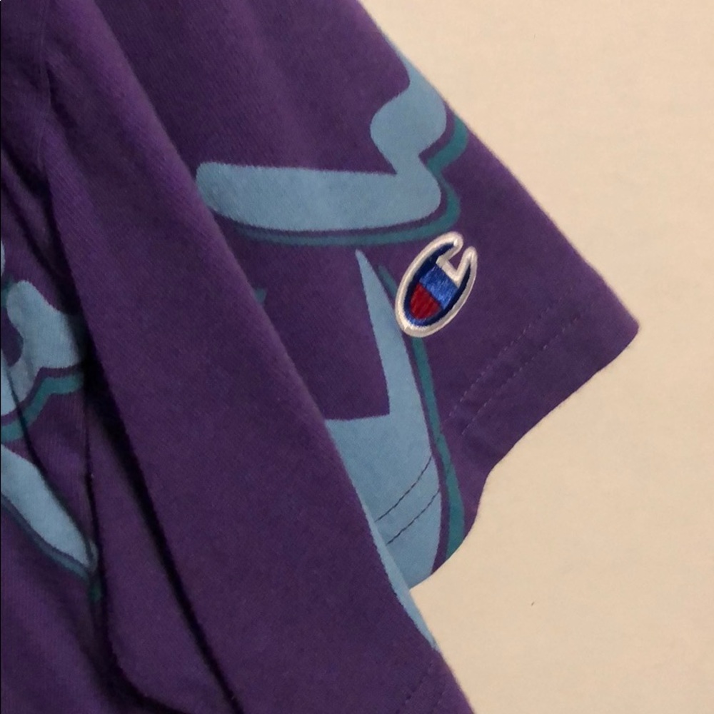 New without tags Champion Purple and Blue T-Shirt - Picture 4 of 7
